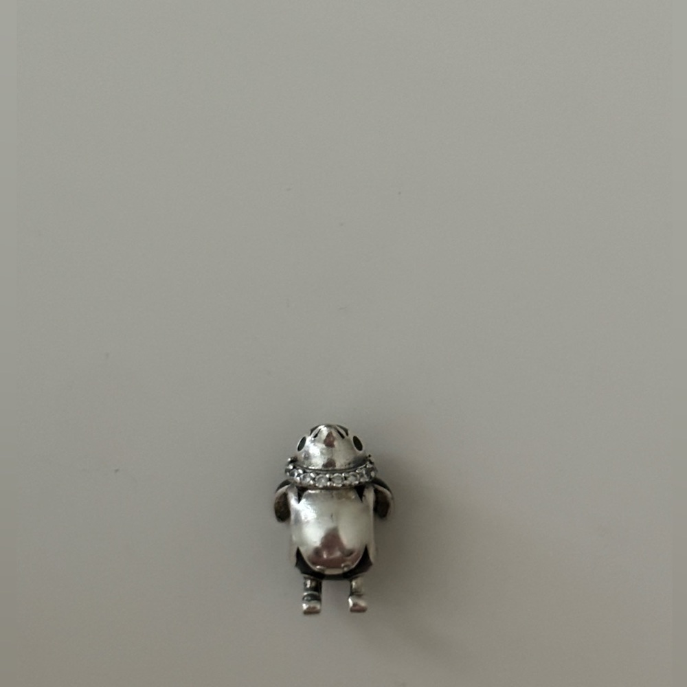 pandora penguin ski charm